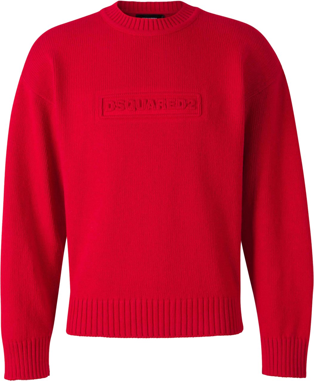 Dsquared2 Logo Knitted Sweater Rood