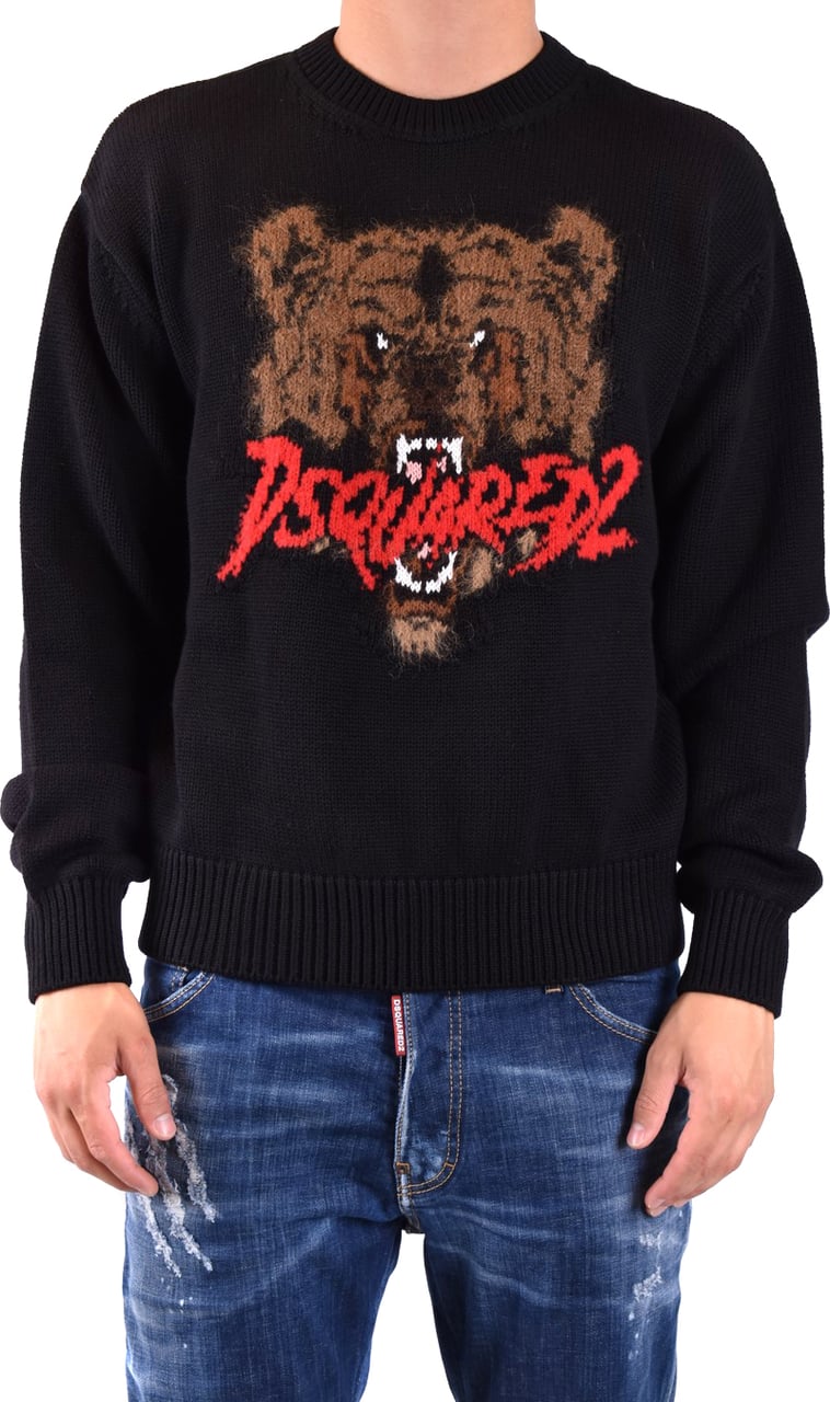 Dsquared2 Sweaters Black Zwart