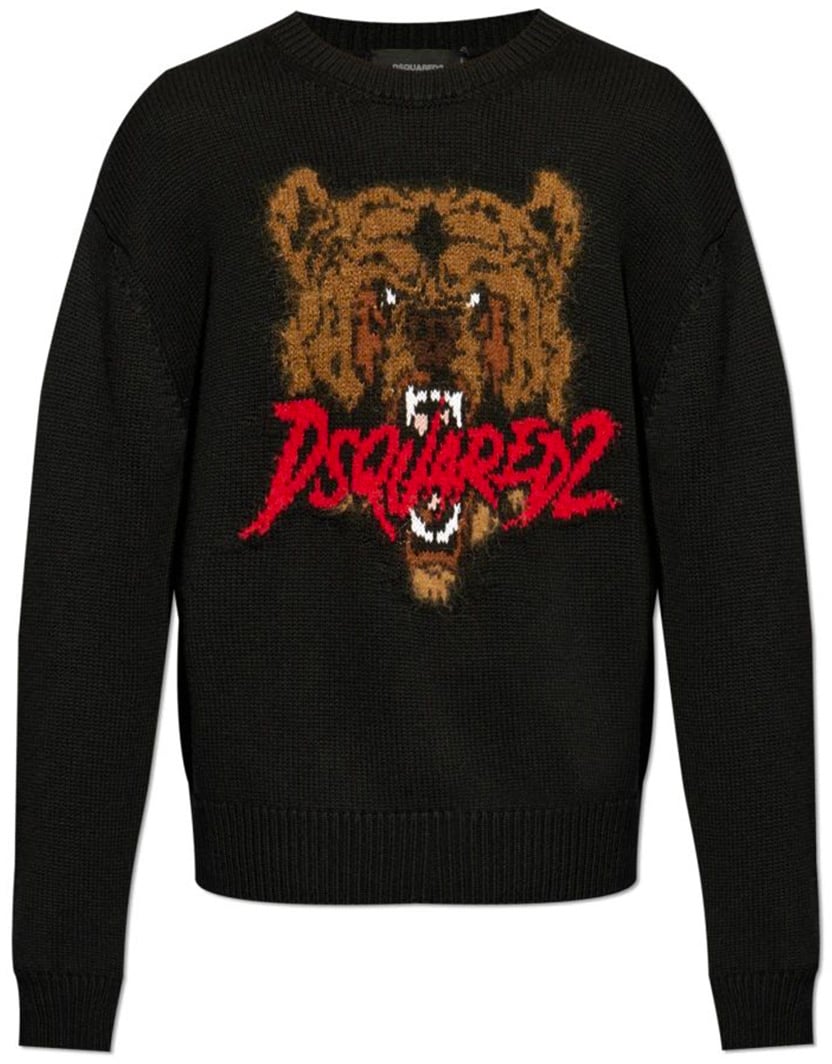 Dsquared2 Sweaters Black Zwart