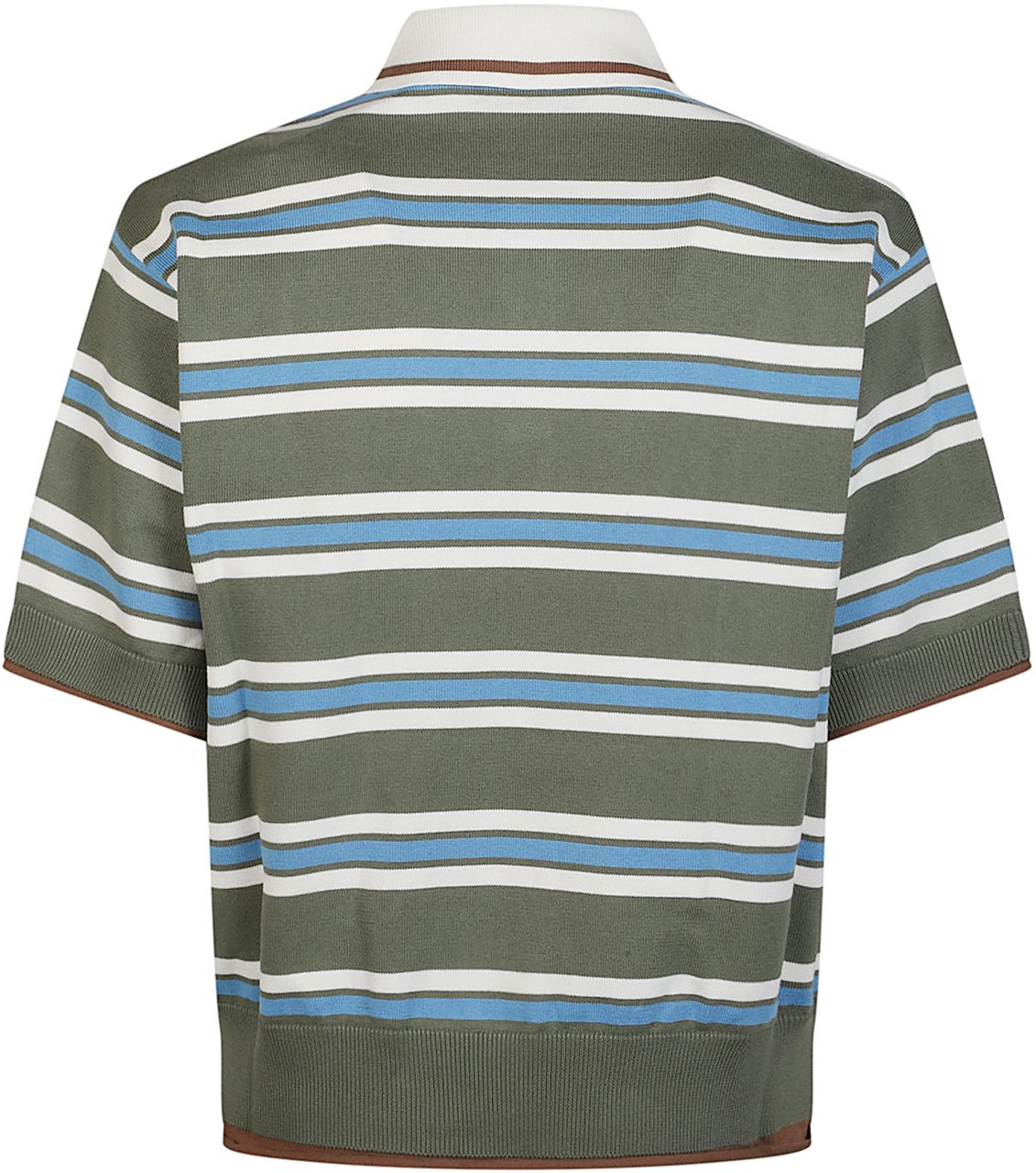 Dsquared2 Short Sleeve Striped Polo Shirt Multicolour Divers