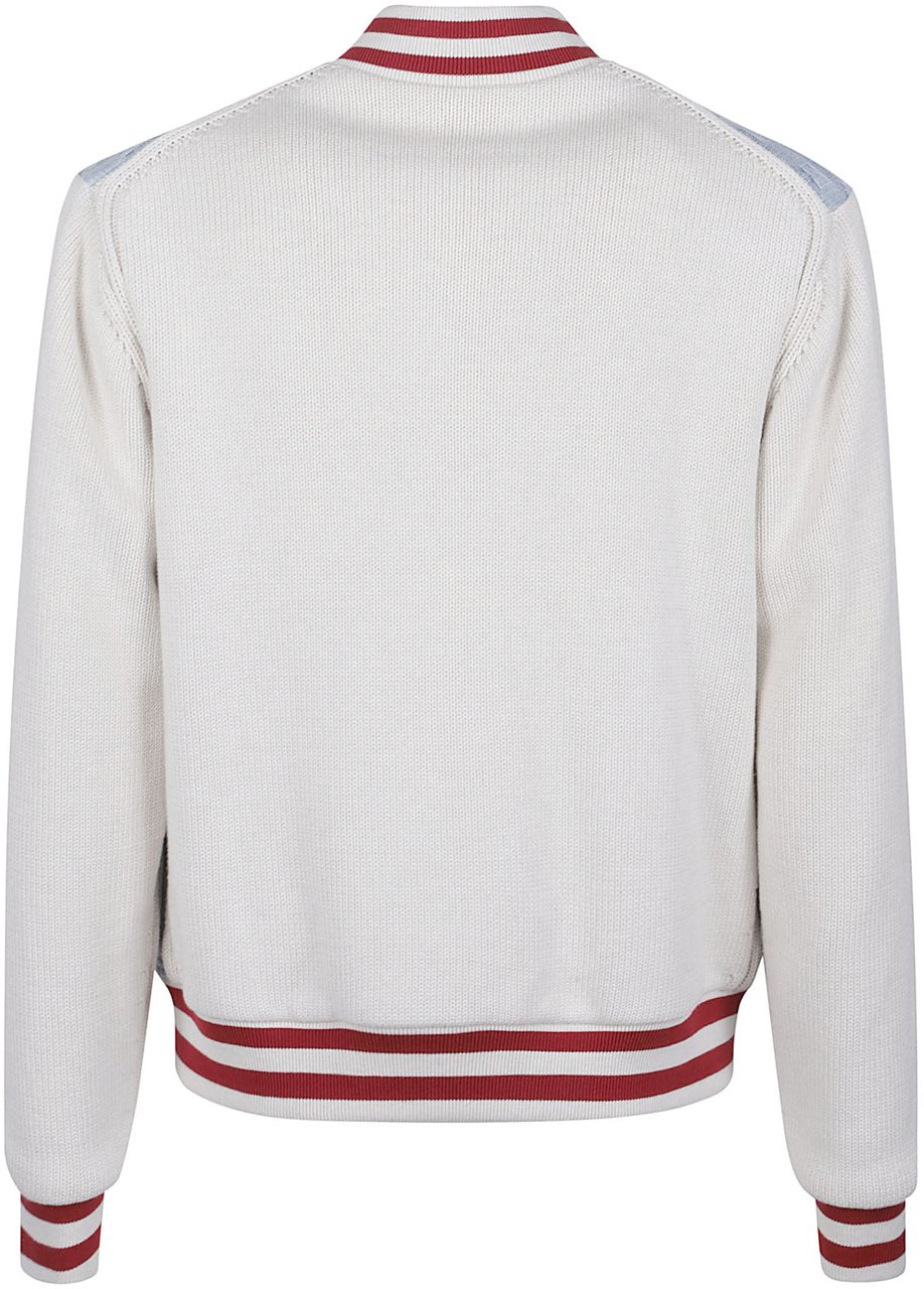 Dsquared2 Monogram Zipped Kaban Jacket Blue Blauw