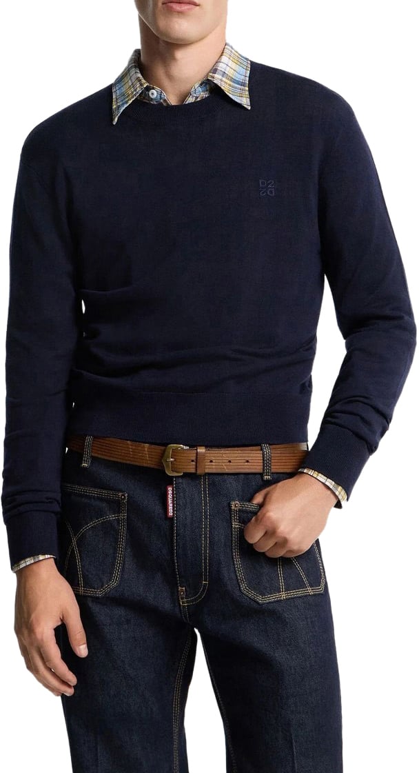 Dsquared2 Sweaters Cyan Cyaan