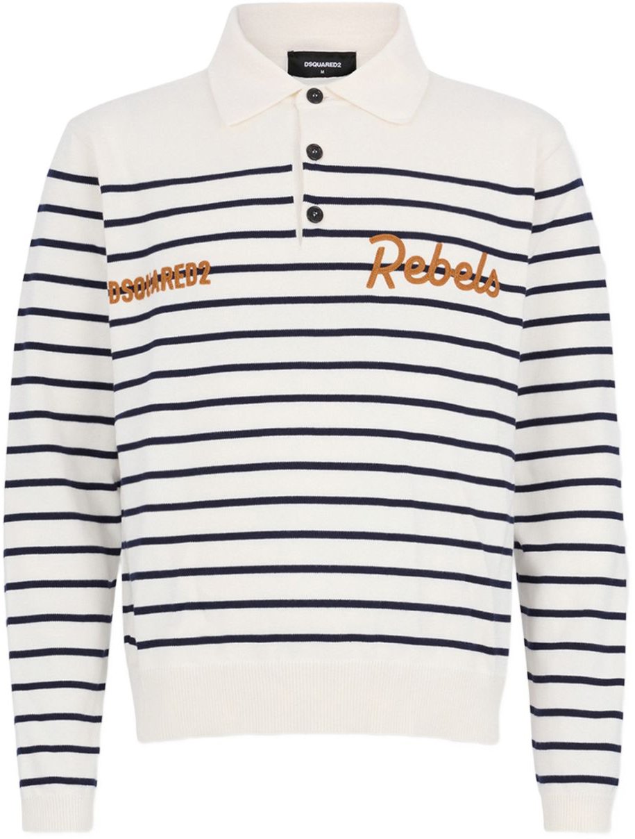 Dsquared2 T-Shirts And Polos White Marine Wit