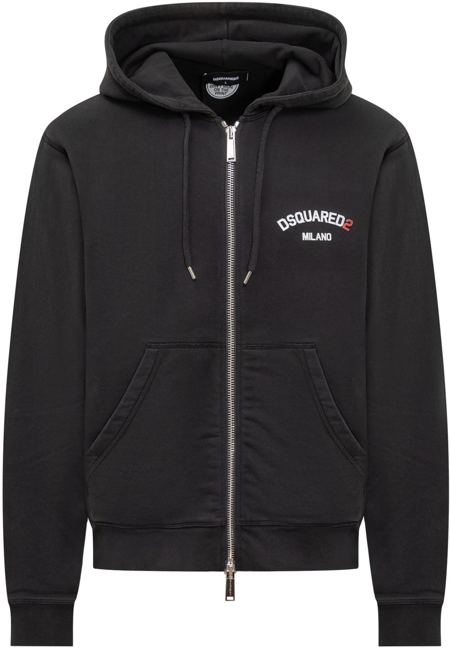 Dsquared2 Felpa Cool Fit Zwart