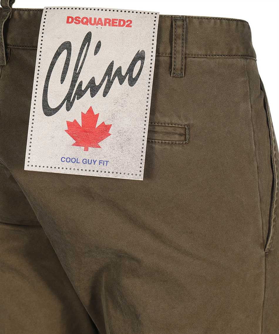 Dsquared2 Cotton Chino trousers Bruin