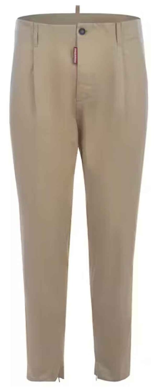 Dsquared2 Dsquared2 Cotton Trousers Beige