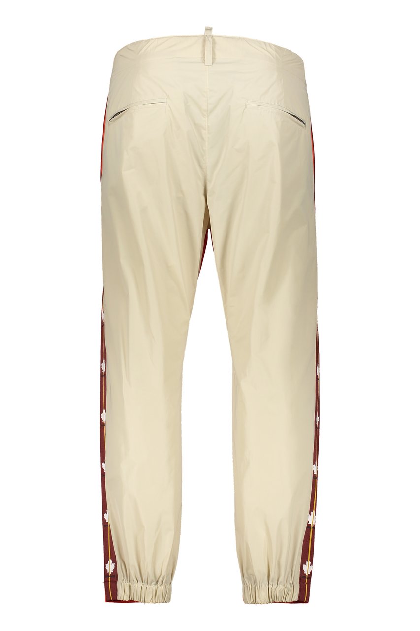 Dsquared2 Track-pants with contrasting side stripes Oranje