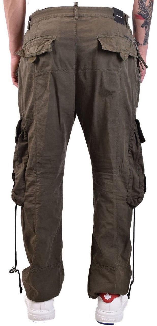 Dsquared2 Trousers Green Groen
