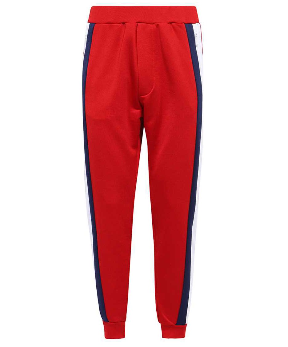 Dsquared2 Track-pants with decorative stripes Rood