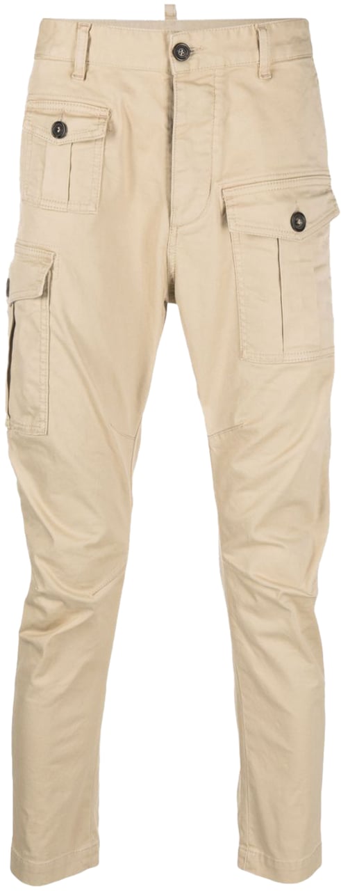 Dsquared2 Trousers Beige Beige
