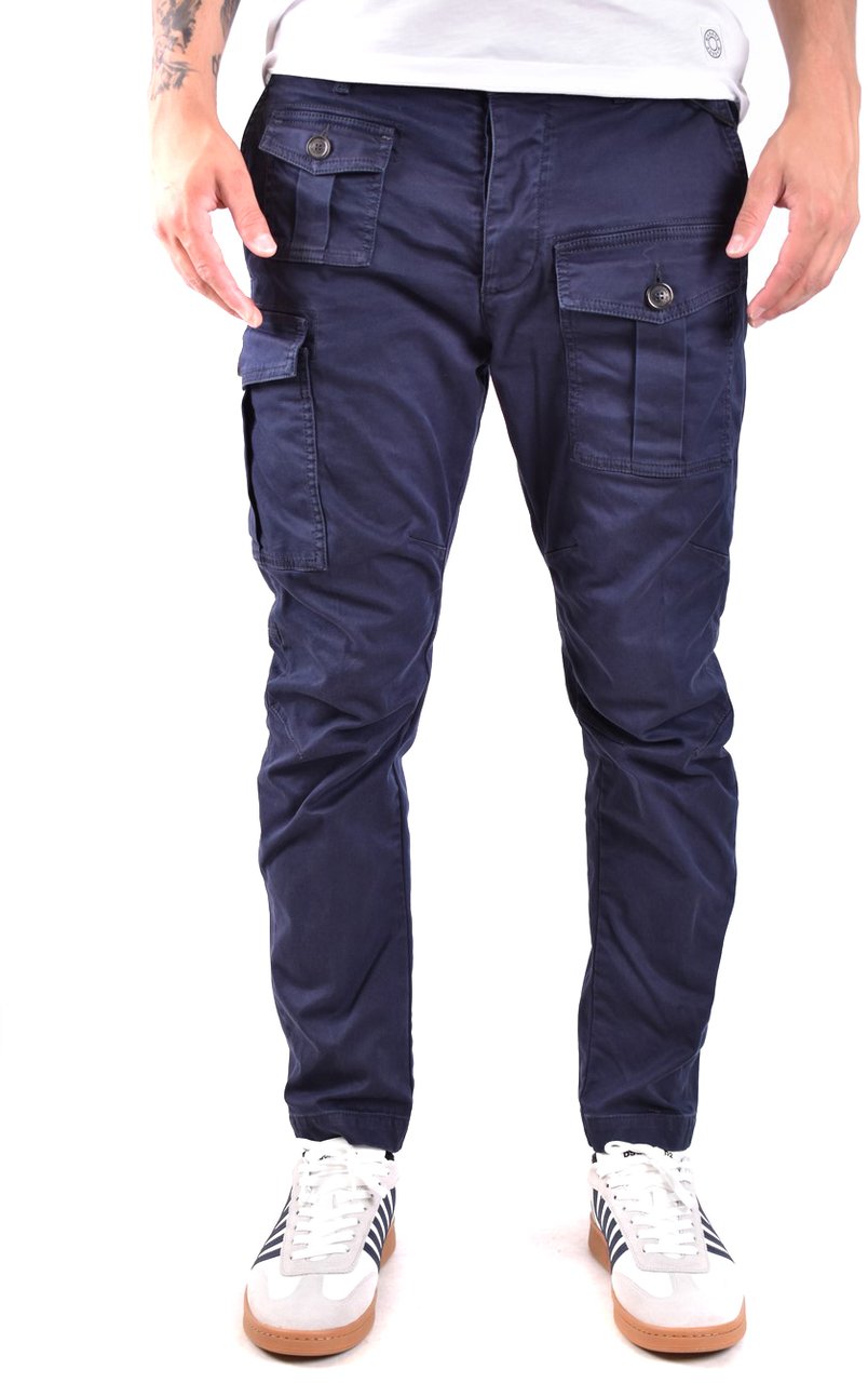 Dsquared2 Trousers Blue Blauw