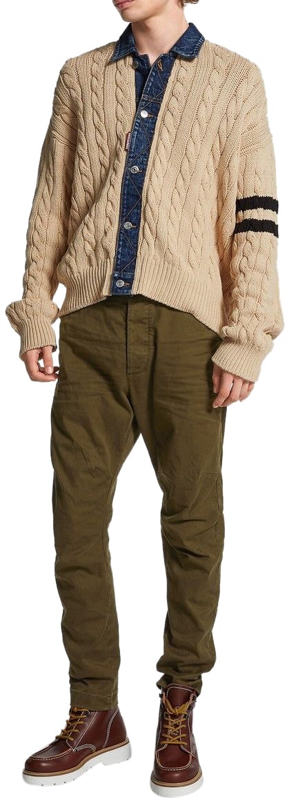 Dsquared2 Trousers Green Groen