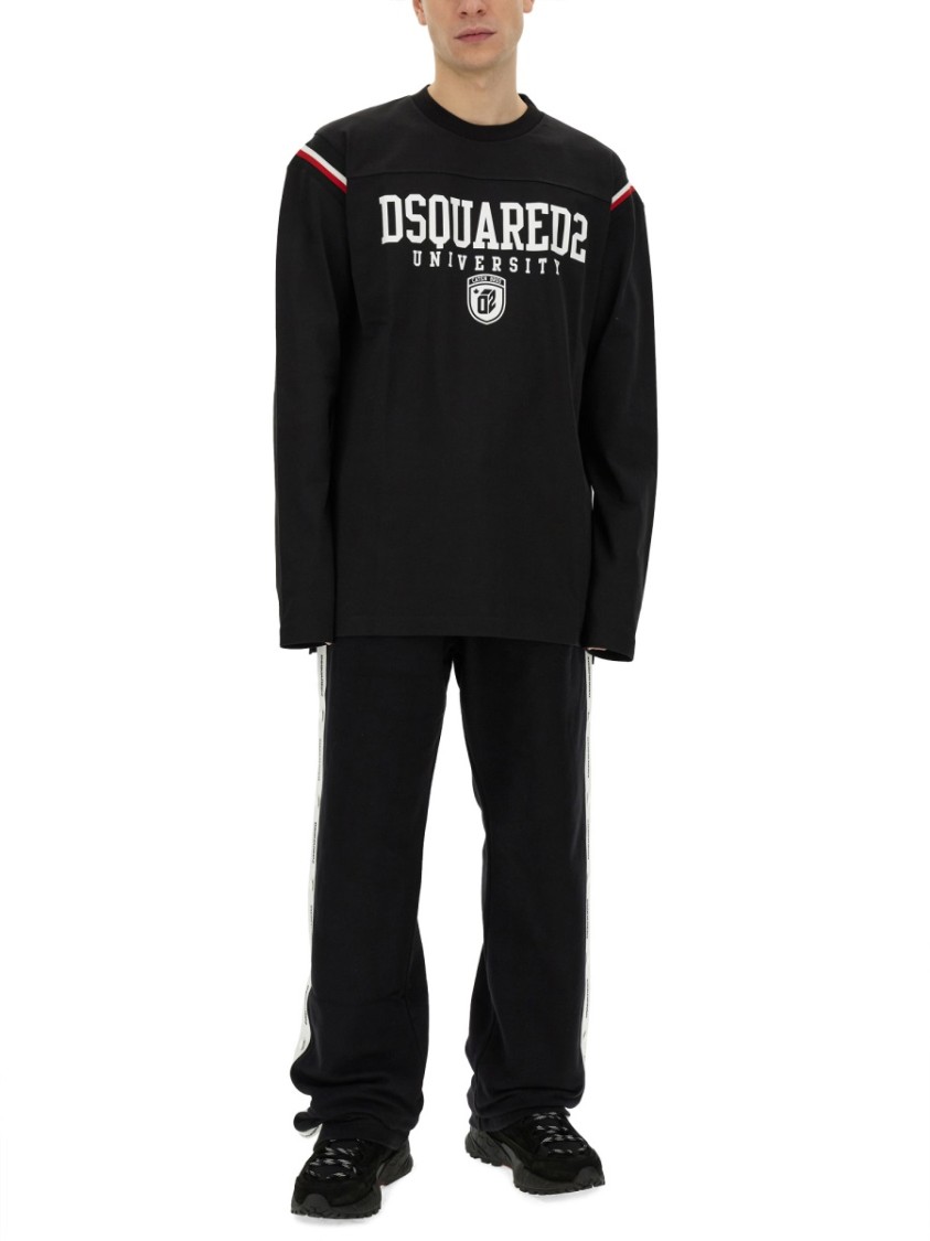 Dsquared2 Oversized Jogging Pants Zwart
