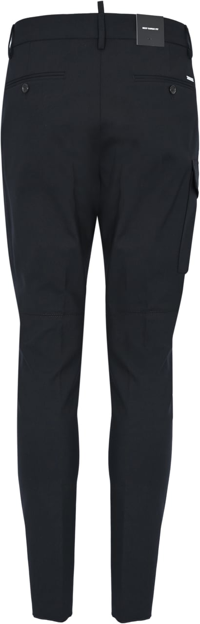 Dsquared2 Trousers Black Zwart