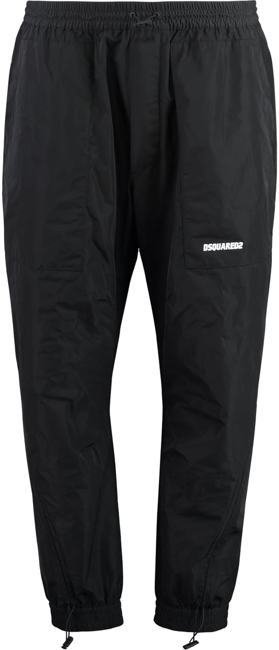 Dsquared2 Techno fabric track pants Zwart