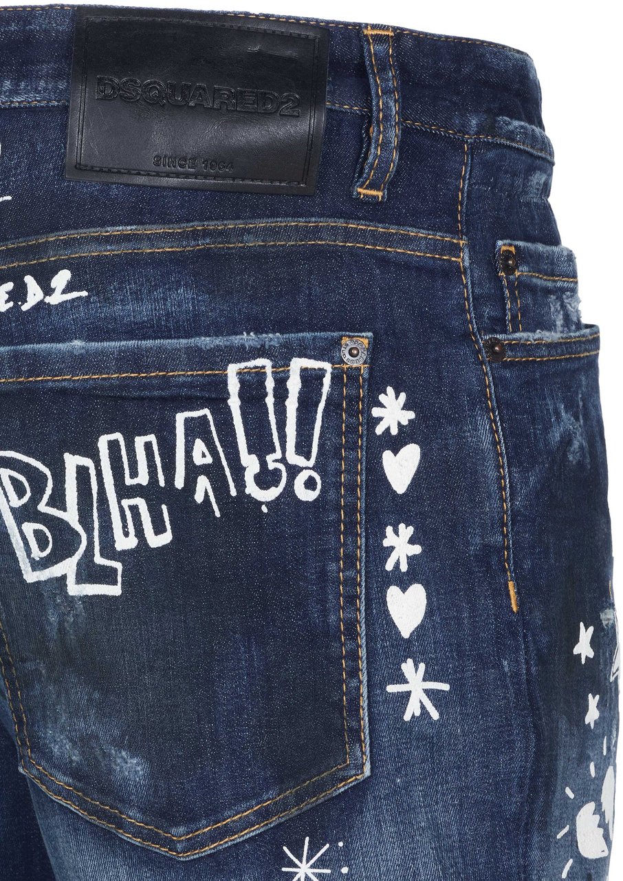 Dsquared2 Dsquared2 Big Dean´s Brother Jeans blau Blauw