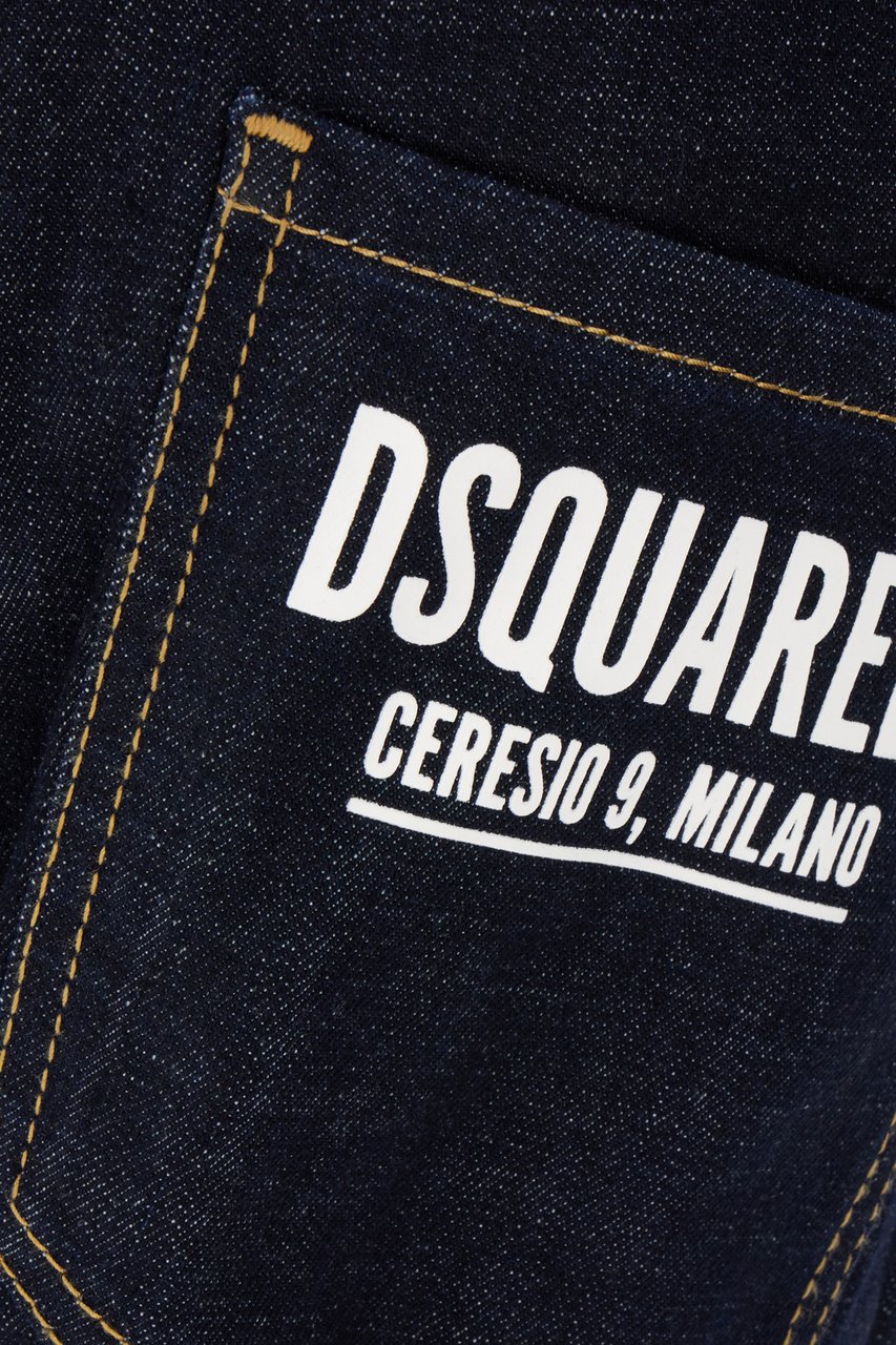 Dsquared2 Dsquared2 Midnight blue jeans Cool Guy in denim stretch Blauw