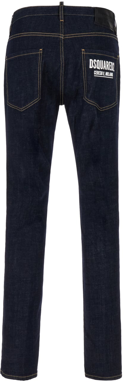 Dsquared2 Dsquared2 Midnight blue jeans Cool Guy in denim stretch Blauw