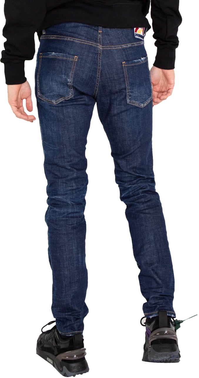Dsquared2 Heren 24Seven Cool Guy Jeans Blauw Blauw
