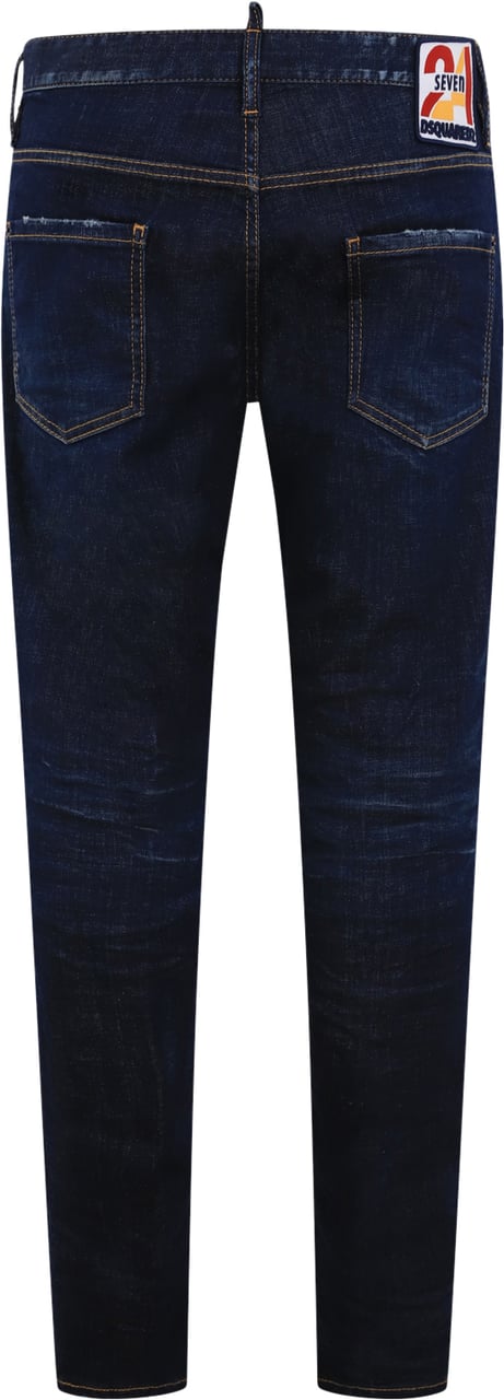 Dsquared2 Heren 24Seven Cool Guy Jeans Blauw Blauw