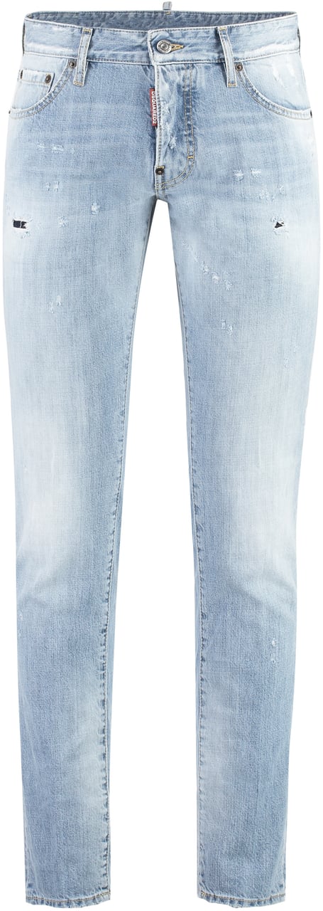 Dsquared2 Stretch cotton jeans Blauw
