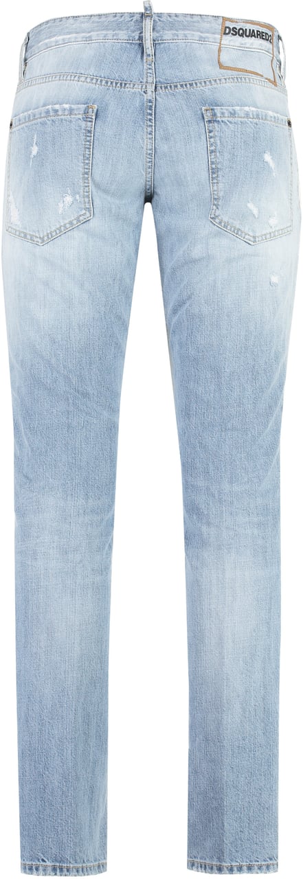 Dsquared2 Stretch cotton jeans Blauw
