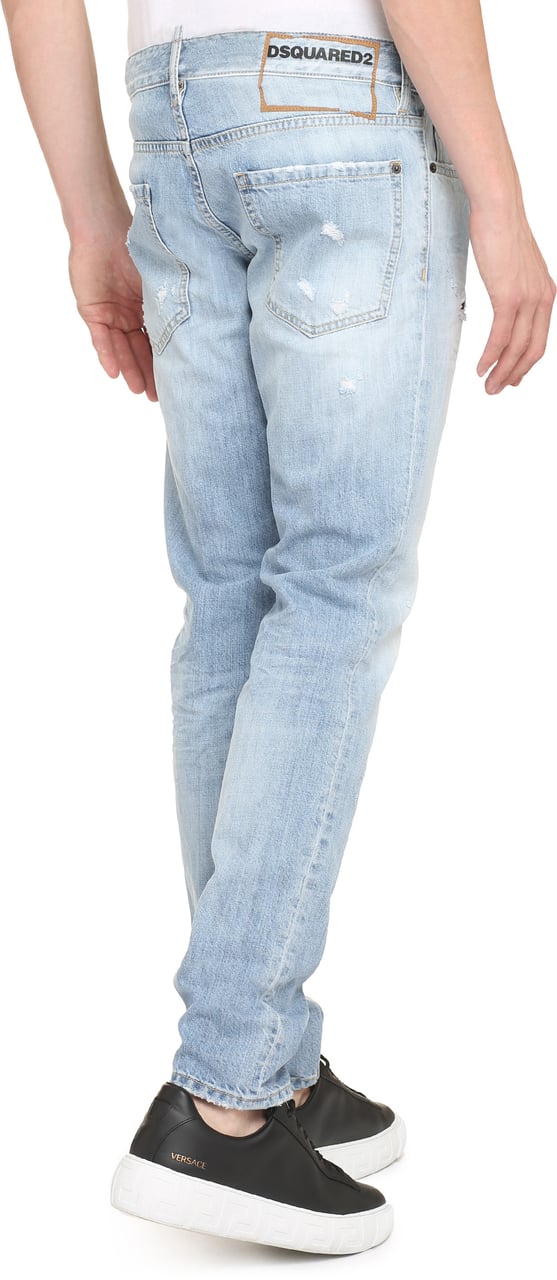 Dsquared2 Stretch cotton jeans Blauw