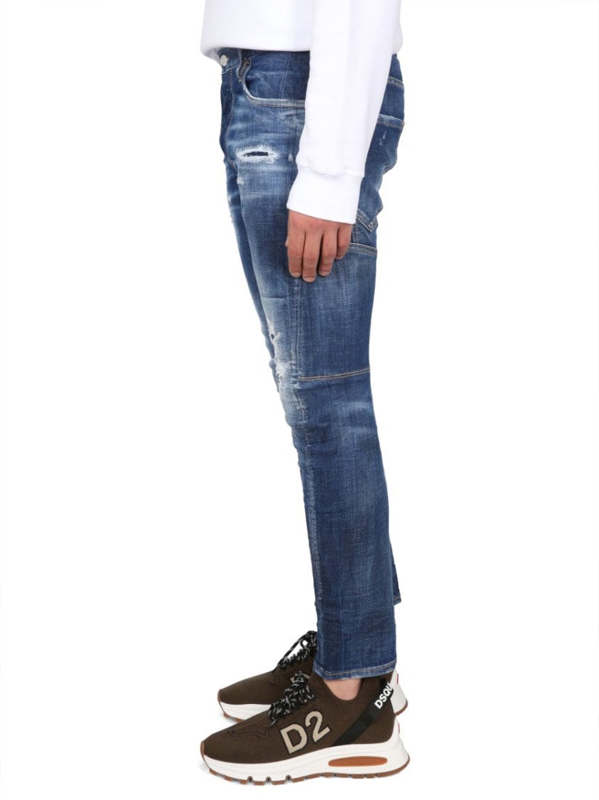 Dsquared2 Sailor Fit Jeans Blauw