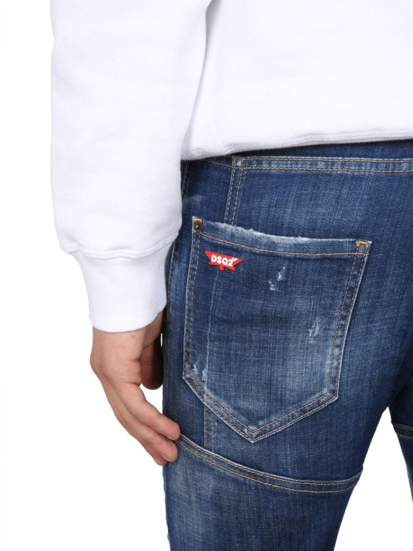 Dsquared2 Sailor Fit Jeans Blauw
