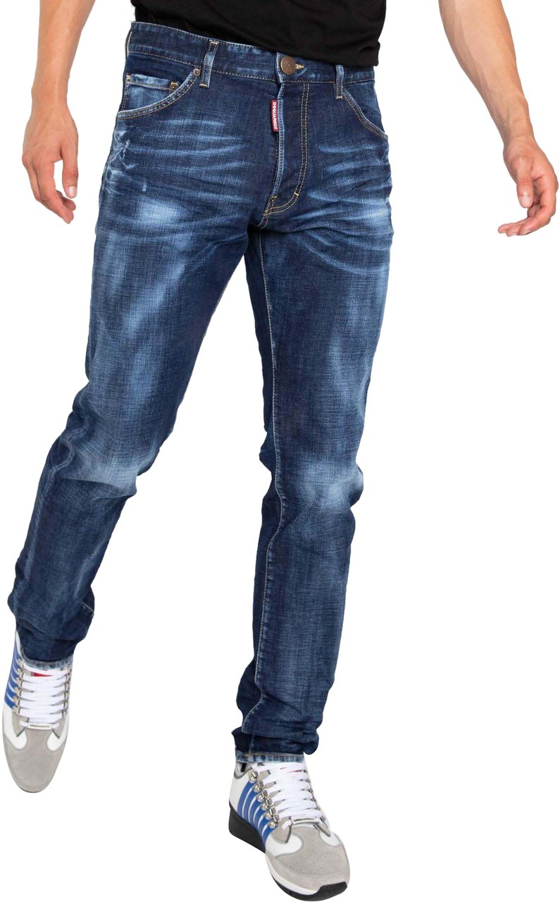 Dsquared2 Heren Dark Clean Wash Cool Guy Blauw Blauw