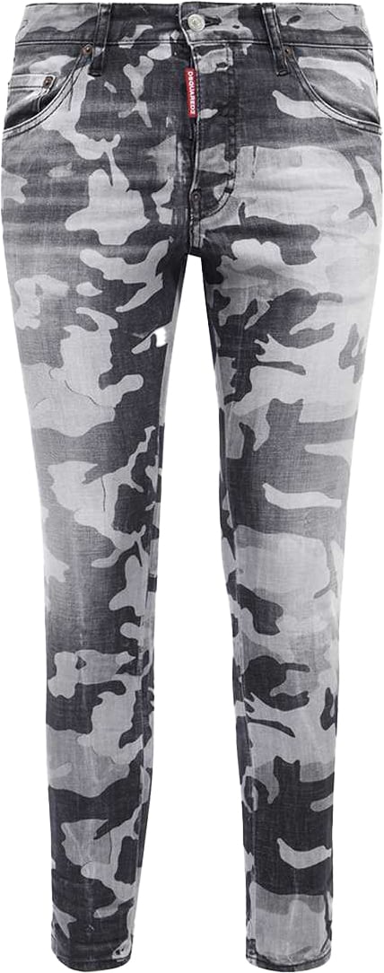 Dsquared2 5-pocket jeans Zwart