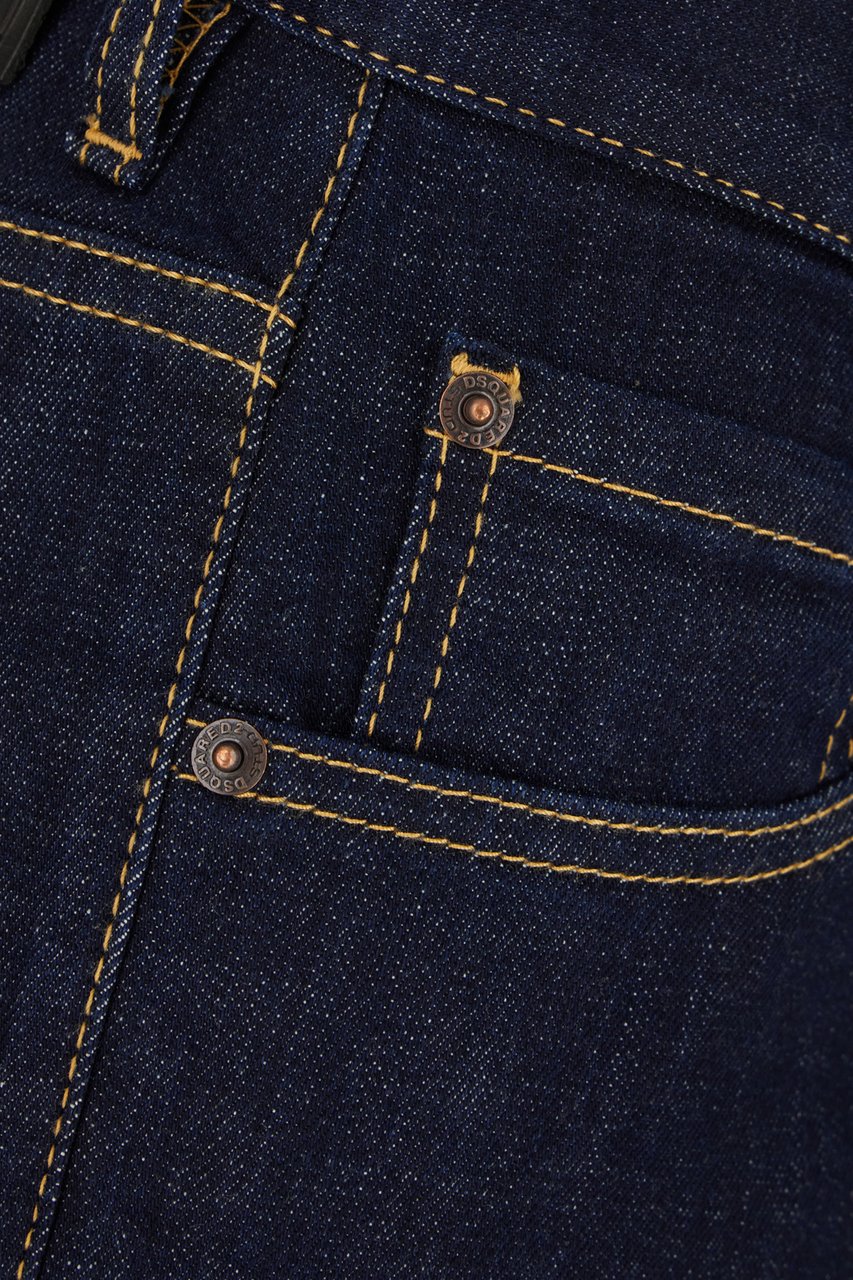 Dsquared2 Dsquared2 Blue stretch denim 642 Jean jeans Blauw