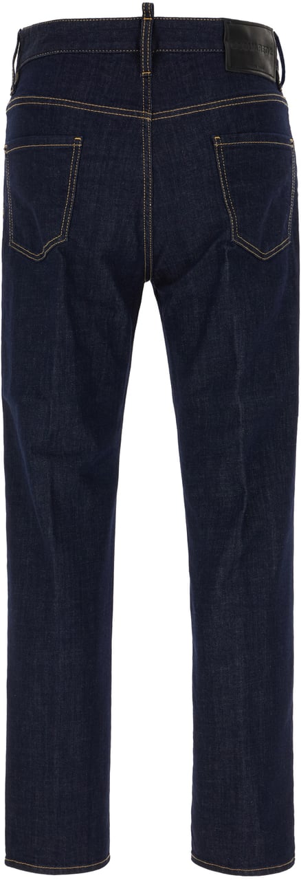 Dsquared2 Dsquared2 Blue stretch denim 642 Jean jeans Blauw