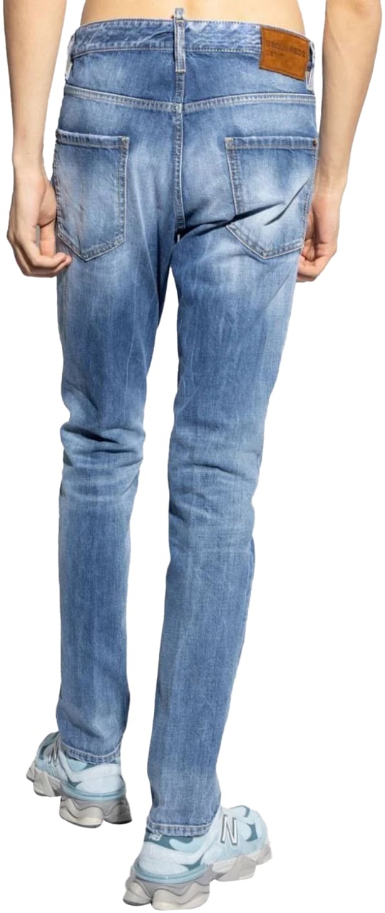 Dsquared2 Cool Guy Logo Jeans Blauw