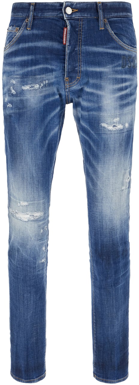 Dsquared2 Dsquared2 Stretch denim Cool Guy jeans Blauw
