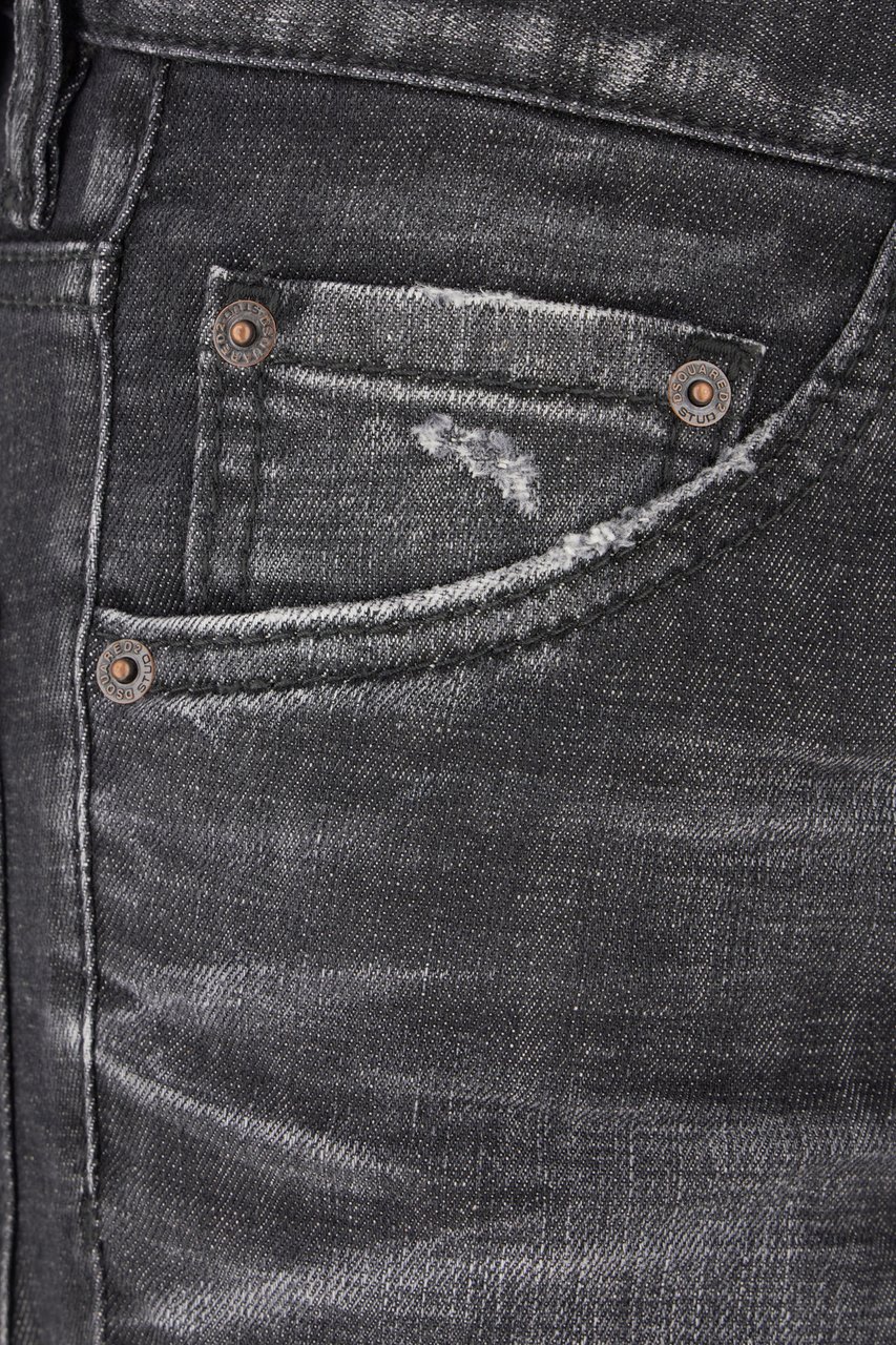 Dsquared2 Dsquared2 Charcoal stretch denim jeans Grijs