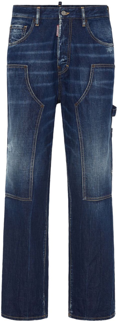 Dsquared2 Trousers Blue Blauw