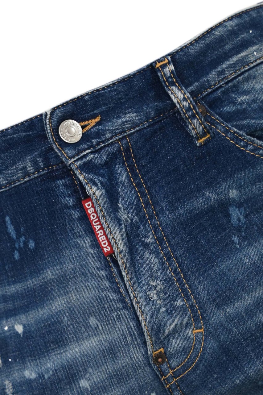 Dsquared2 Trousers Blue Blauw