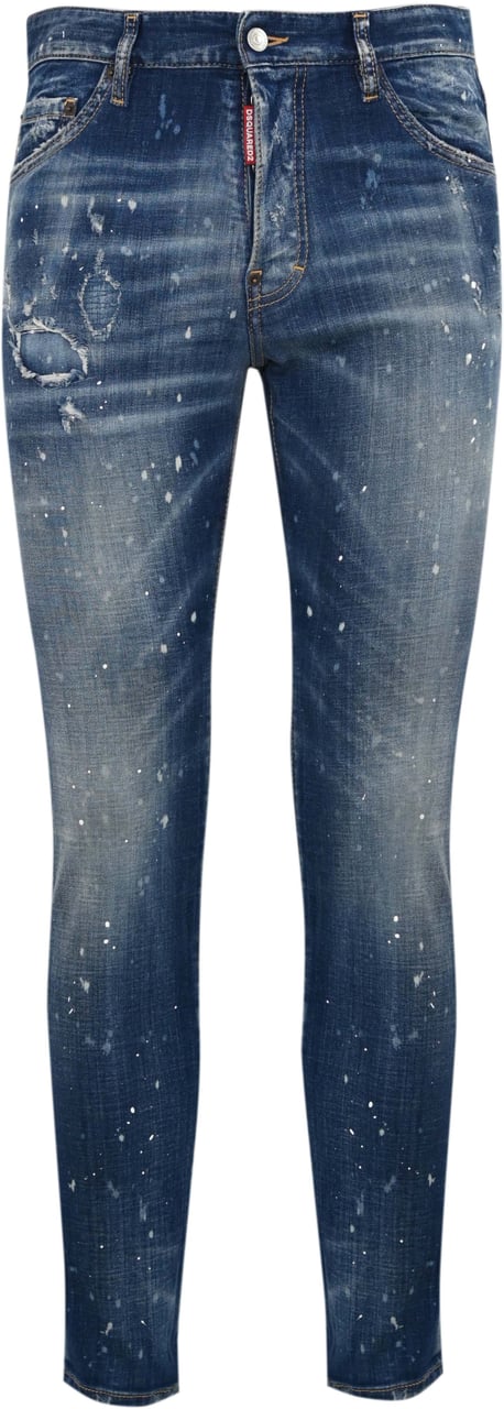 Dsquared2 Trousers Blue Blauw