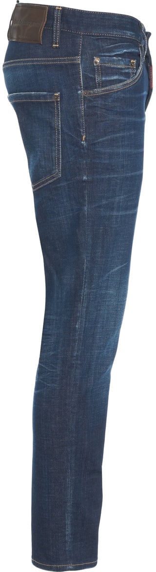 Dsquared2 Slim fit jeans 'Skater' Blauw