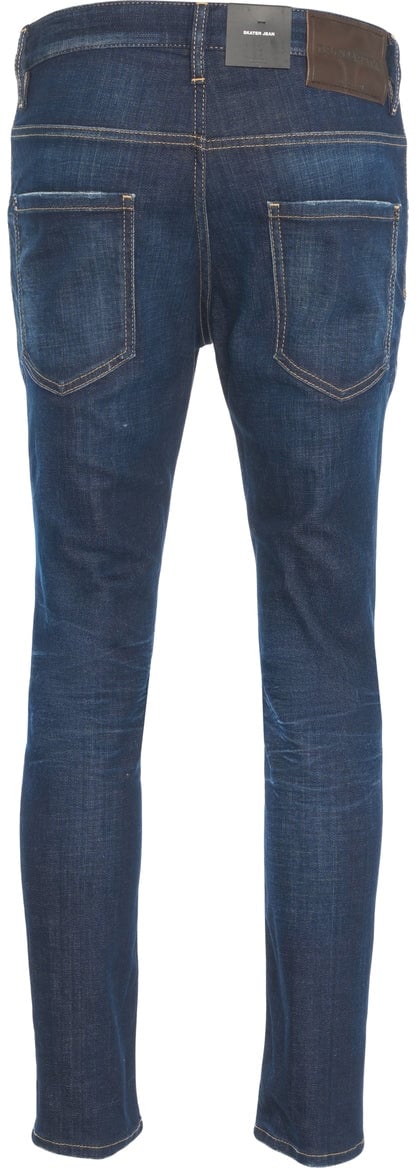 Dsquared2 Slim fit jeans 'Skater' Blauw