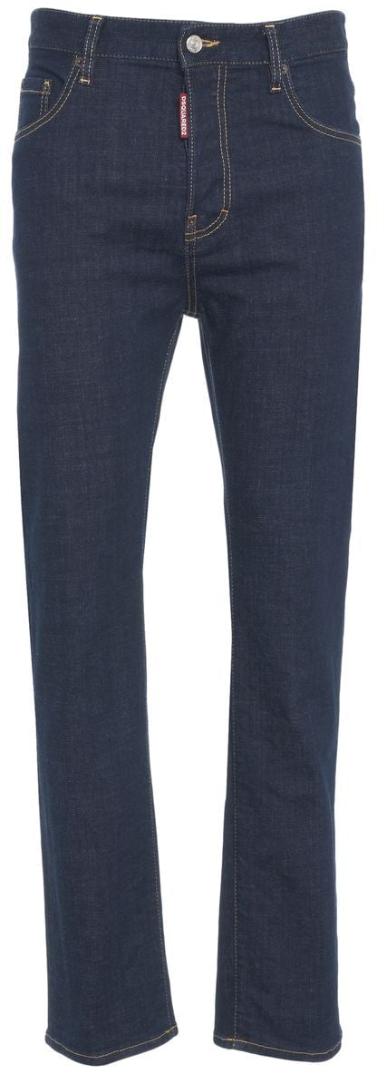 Dsquared2 Slim fit jeans '642' Blauw