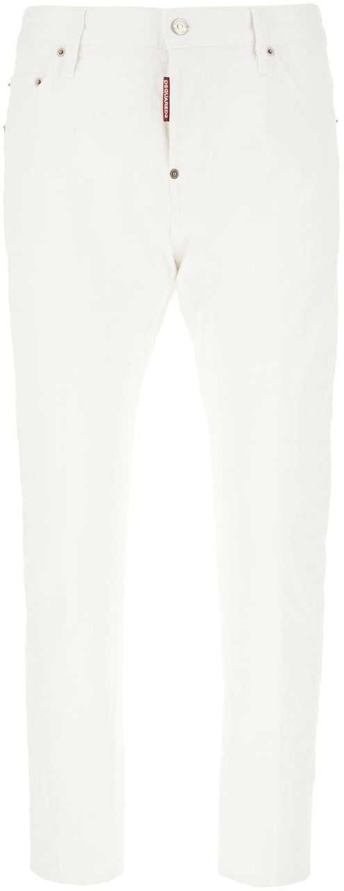 Dsquared2 Dsquared2 White denim jeans Wit