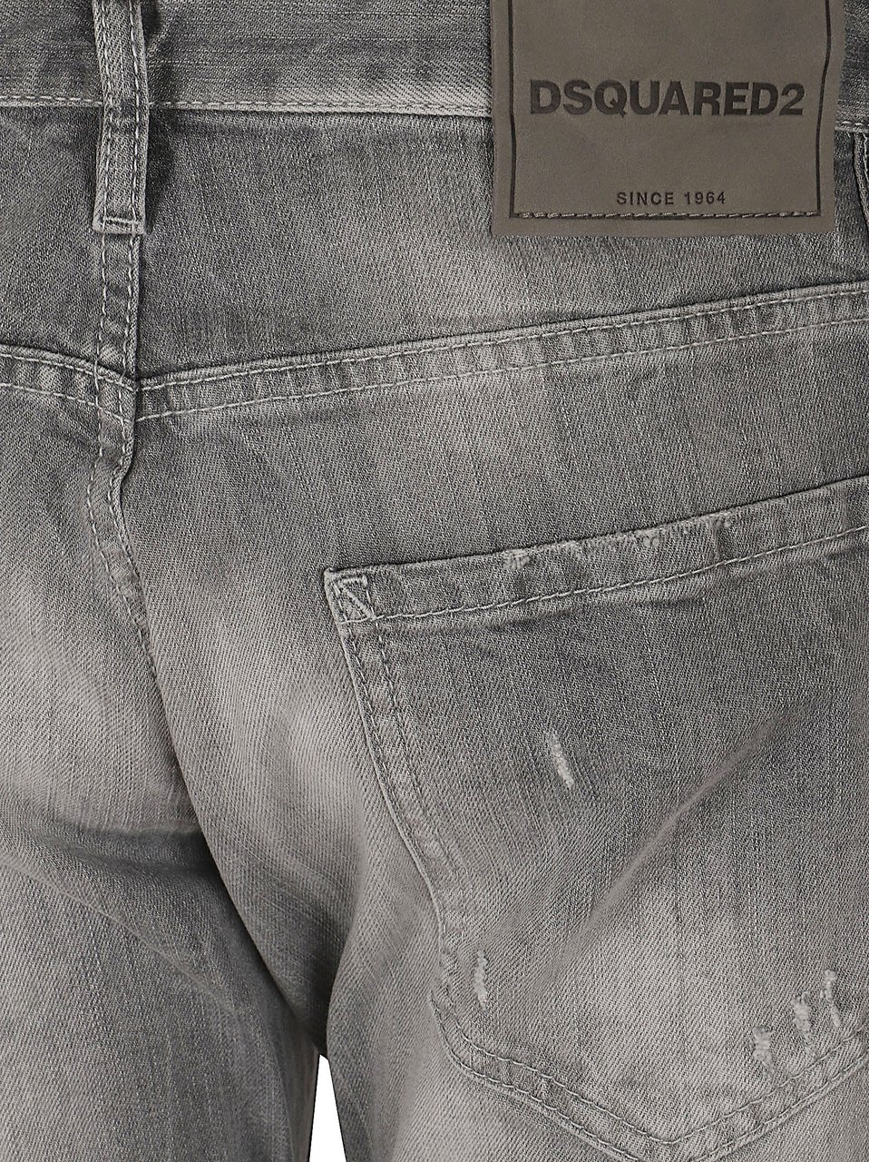 DSQUARED2 5 pockets Donkergrijs
