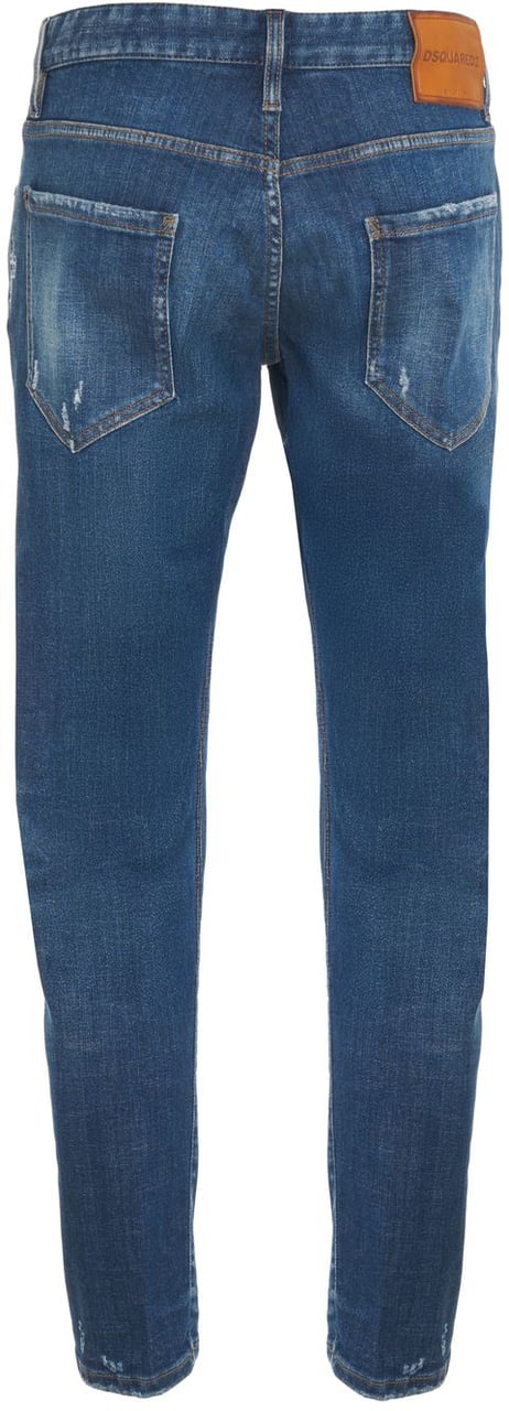 Dsquared2 Slim fit jeans 'Twist' Blauw