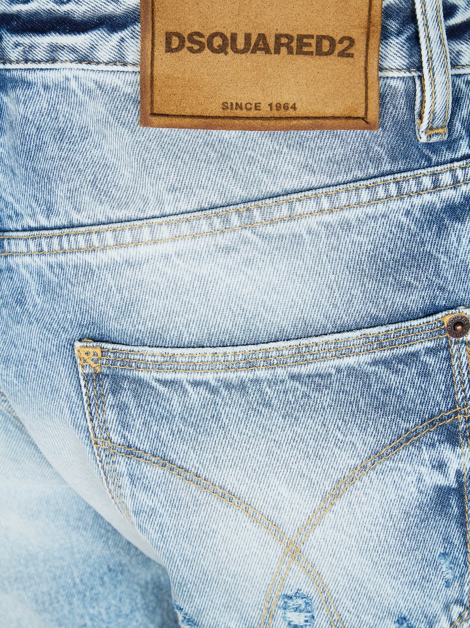 DSQUARED2 5 pockets Lichtblauw
