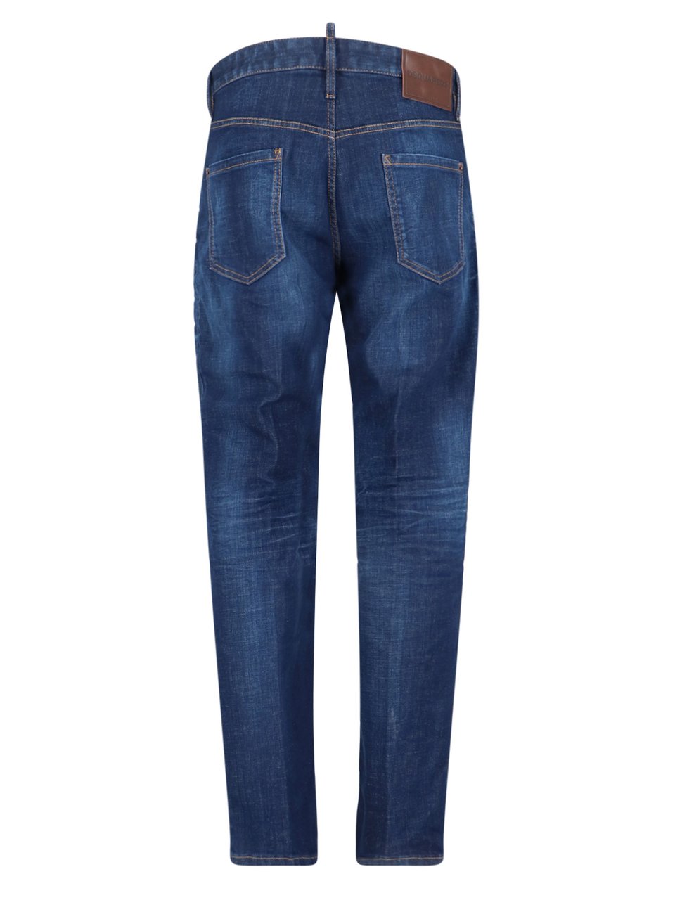 Dsquared2 Logo Jeans – Blue Blauw
