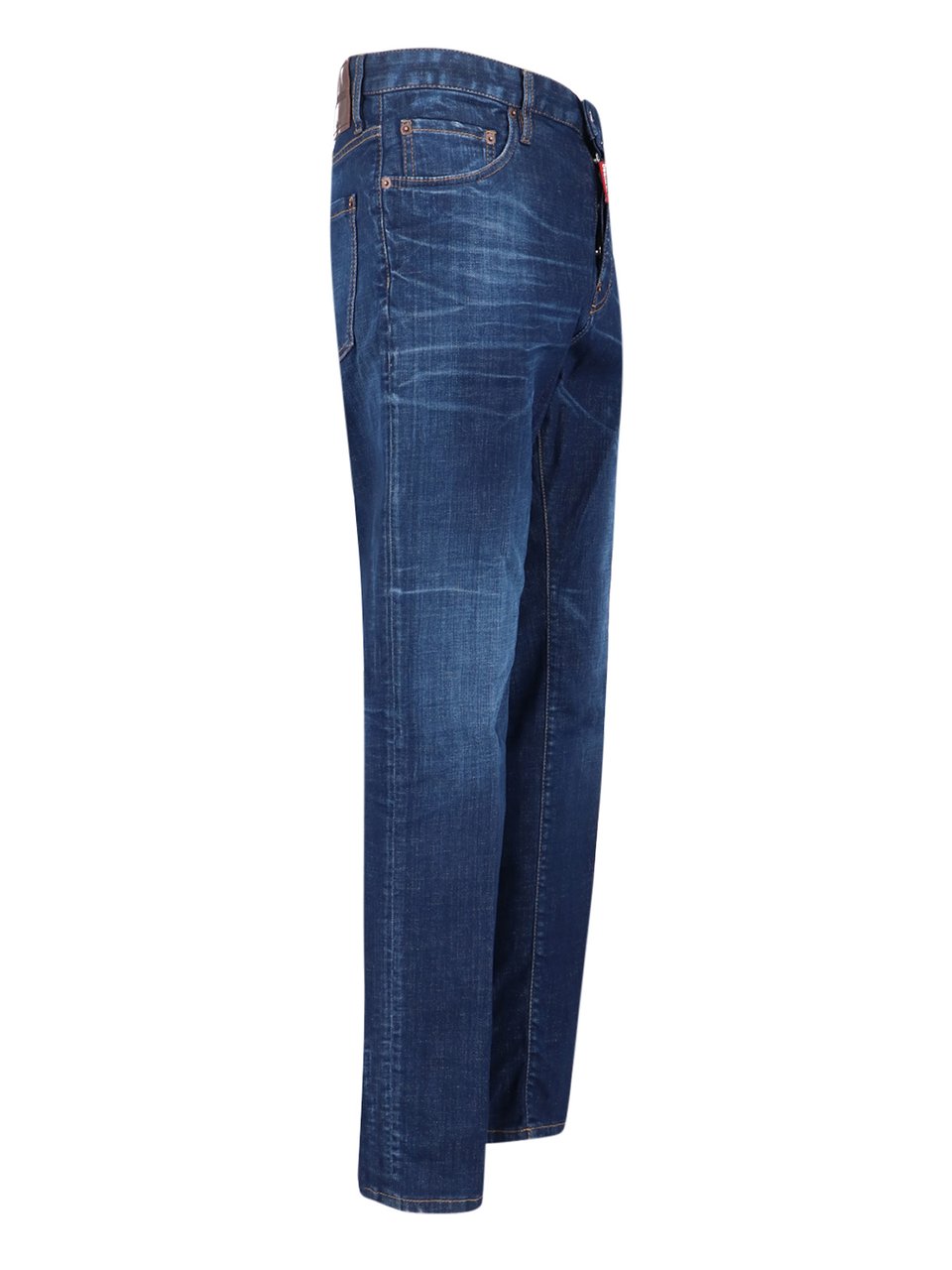 Dsquared2 Logo Jeans – Blue Blauw