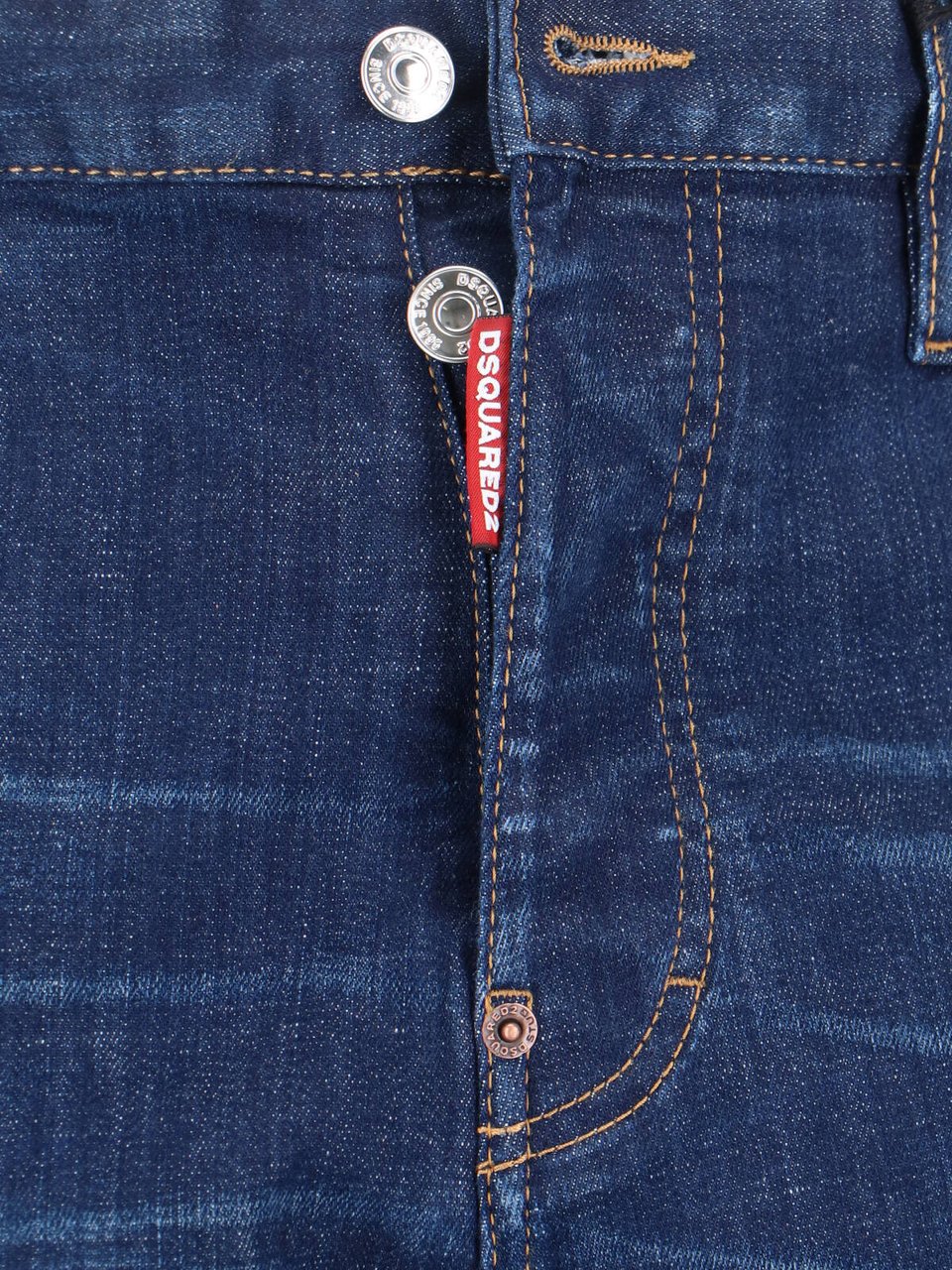 Dsquared2 Logo Jeans – Blue Blauw