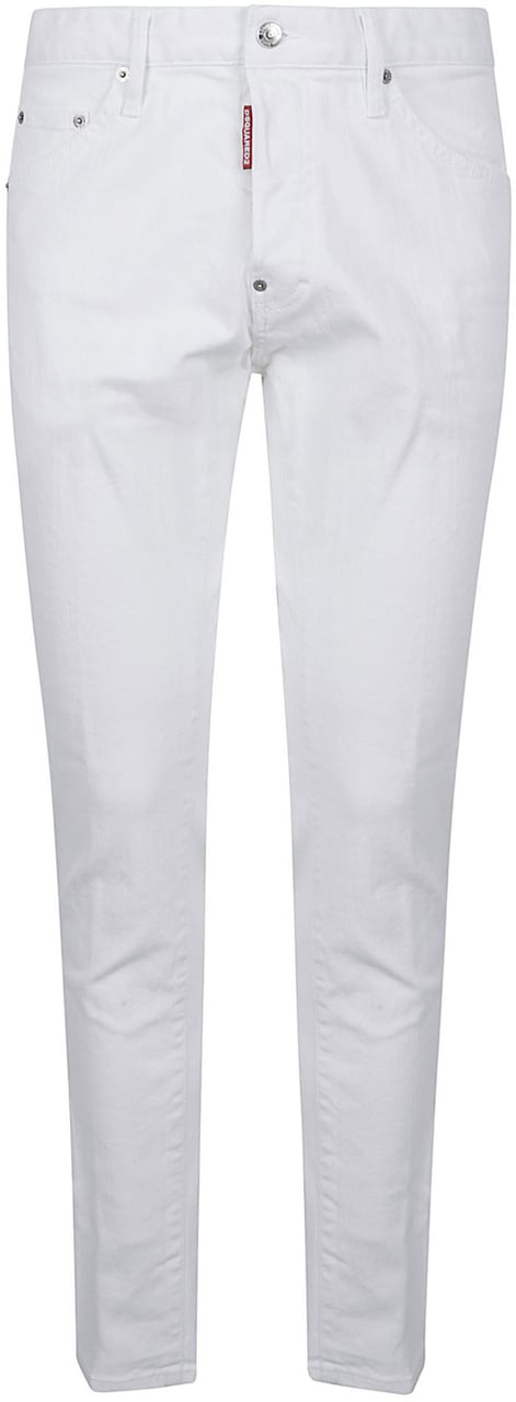 Dsquared2 Teddy Jeans White Wit